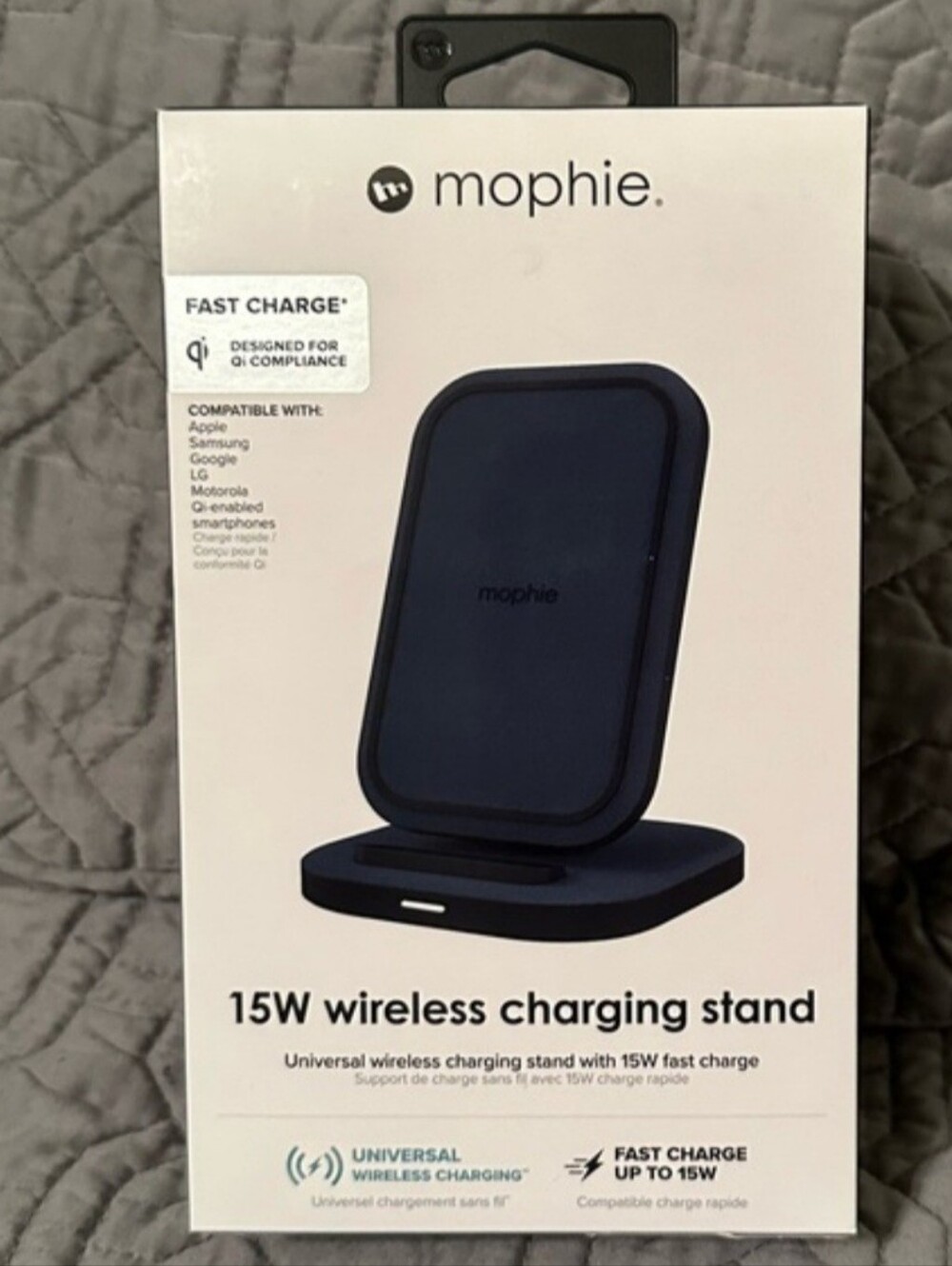 Mophie Fast Wireless Universal Charger With Box